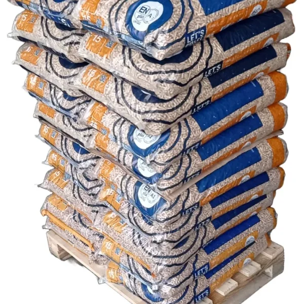Holzpellets DIN plus – Palette 300 kg