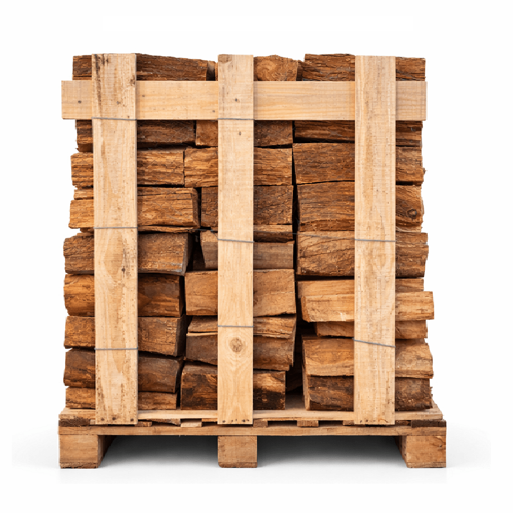 Buchen-Brennholz 30 cm kammergetrocknet auf Palette – Bild 3
